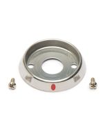 Stainless Steel Side Burner Control Knob Bezel #G432-006D-01